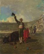Marsal, Mariano Fortuny y The BullFighters Salute Sweden oil painting artist